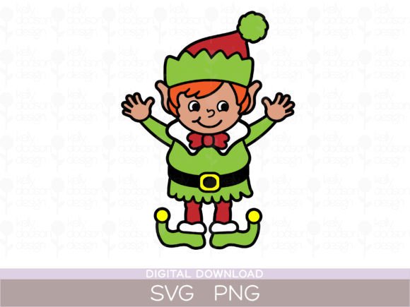 Elf SVG and PNG for Graphics and Crafts