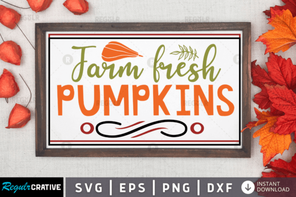 FREE Farm Fresh Pumpkins Graphics and Crafts
