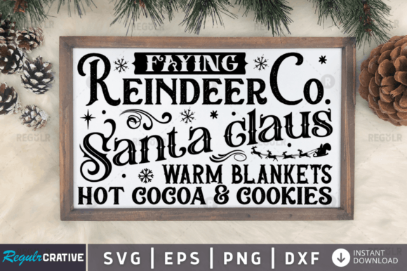 FREE Faying Reindeer Co Santa Claus War: Graphics and Crafts