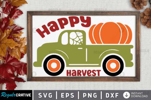 FREE Happy Harvest: Graphics for Crafts and Creative Projects