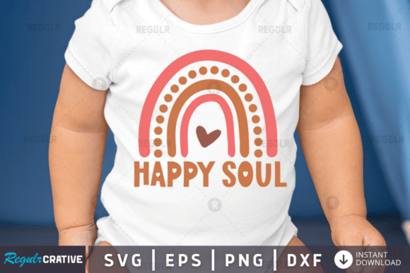 FREE Happy Soul Svg Design for Graphics and Crafts