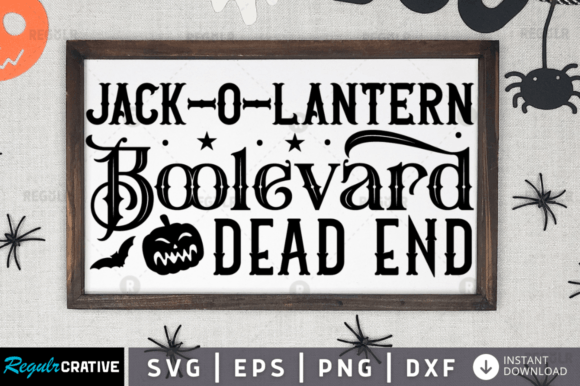 FREE Jack-o-lantern Boolevard Dead End