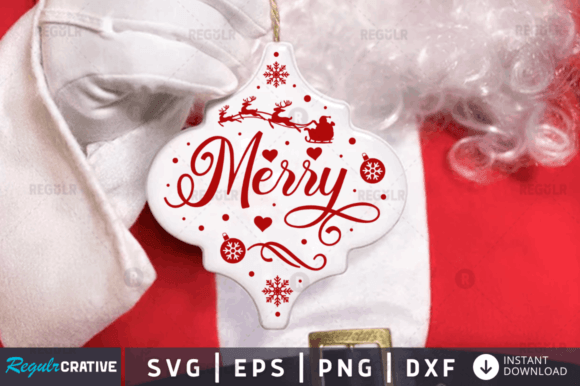 FREE Merry Svg Design for Crafts and Graphics