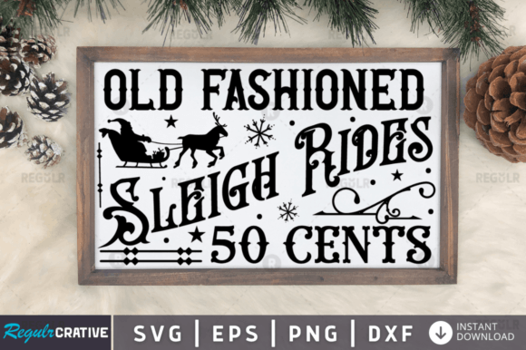 FREE Old Fashioned Sleigh Rides Graphics and Crafts
