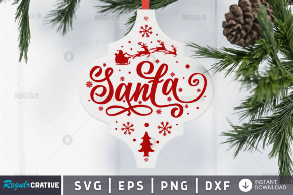 FREE Santa Svg Design for Crafts and Graphics